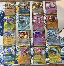 Pokemon S&V & Mega Evolutions EX 16 Card Lot - Image 1