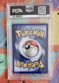 1999 Gyarados holo base set 6/102 Pokemon TCG card PSA near mint 8 graded - Image 2