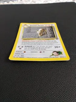 Giovanni's Persian 8/132 Holo Pokemon Card Gym Challenge - Image 2