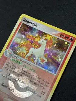 Pokemon Card - Rapidash EX FireRed & LeafGreen 13/112 REVERSE Holo Rare - Image 2