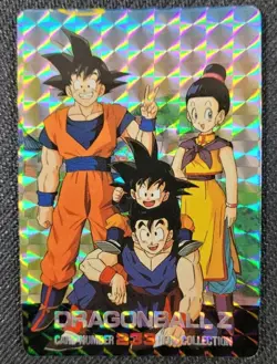Dragon Ball Z 233 Prism Foil Hero Collection Series 2 Artbox Card DBZ Goku Gohan - Image 1