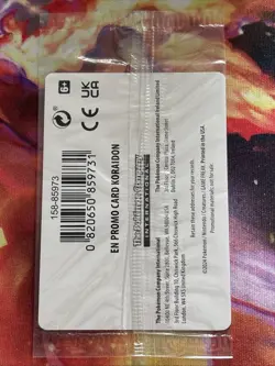 Koraidon 119/162 - GameStop Promo Pokemon Card - Sealed - Image 2