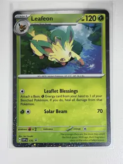 Leafeon - (Cosmos Holo) Promo SV: Scarlet & Violet Promo Cards 170 NM - Image 1