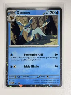 Glaceon - (Cosmos Holo) Promo SV: Scarlet & Violet Promo Cards 171 NM - Image 1