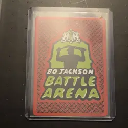 Bo Jackson Battle Arena Victory 2026 Edition Steel Holo CBF-598 Card 130 - Image 3