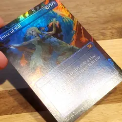1x Force of Will, Borderless Art Foil 340, Double Masters 2XM, MTG NM - Image 4