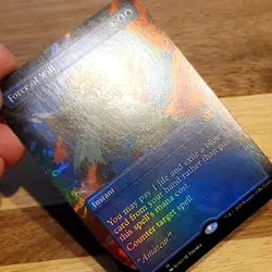 1x Force of Will, Borderless Art Foil 340, Double Masters 2XM, MTG NM - Image 5