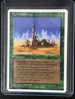 Magic MTG Italian Revised Crumble Artist Proof Near Mint - Only 50 Exist! - Image 3