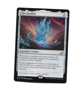 Magic The Gathering MTG The Ozolith 237/274 R IKO EN Card NM - Image 1