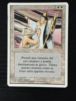 Magic MTG Italian Revised Resurrection Artist Proof Near Mint - Only 50 Exist! - Image 1