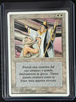 Magic MTG Italian Revised Resurrection Artist Proof Near Mint - Only 50 Exist! - Image 3