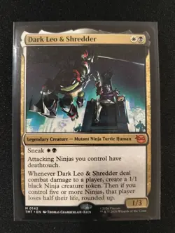 MTG Dark Leo & Shredder 0142 TMNT TMT NM - Image 1