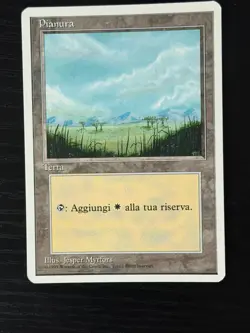 Magic MTG Italian Revised Plains Artist Proof Near Mint - Only 50 Exist! - Image 1