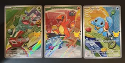 POKEMON First Partners Illustration Box Promos: SQUIRTLE, CHARMANDER, BULBASAUR - Image 2