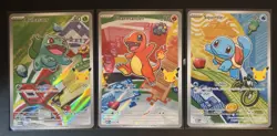 POKEMON First Partners Illustration Box Promos: SQUIRTLE, CHARMANDER, BULBASAUR - Image 4