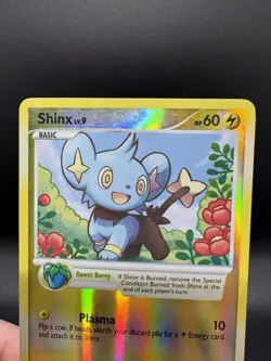 Pokemon TCG Shinx 98/123 Mysterious Treasures Reverse Holo MP - Image 3
