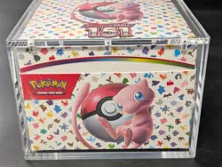Pokemon 151 SV3.5 Booster Bundle Display Case Sealed W/Acrylic Case - Image 5