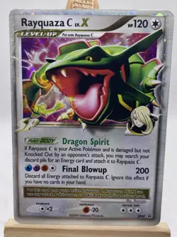 Rayquaza C LV. X - DP47 - Pokemon Diamond & Pearl Promo Ultra Rare Card HP - Image 1