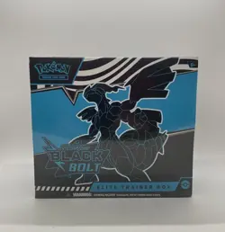 Pokemon TCG Scarlet & Violet Black Bolt Factory Sealed Elite Trainer Box!!! - Image 1