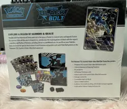 Pokemon TCG Scarlet & Violet Black Bolt ETB Elite Trainer Box FACTORY SEALED - Image 5