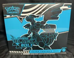 FACTORY SEALED Pokemon TCG Black Bolt Elite Trainer Box (ETB) - Image 1