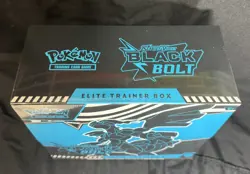 FACTORY SEALED Pokemon TCG Black Bolt Elite Trainer Box (ETB) - Image 5