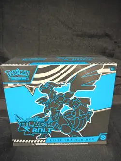 Pokemon TCG: Black Bolt Factory Sealed Elite Trainer Box - Image 1