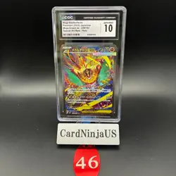CGC 10 GEM MINT Mega Hawlucha ex SAR 239/193 M2a MEGA Dream ex Pokemon Card 46 - Image 1