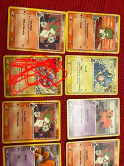 /101 EX Dragon Frontiers 9 Card Lot - Pokemon Card NM-DMG NON HOLO BUNDLE 2006 - Image 1