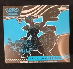 Pokemon Black Bolt TCG Elite Trainer Box New Sealed - Image 1