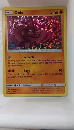 Pokemon Onix 009/012 McDonald's Promo Holo 2019 Pokemon TCG - Image 1