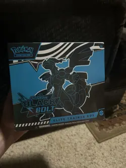 Pokemon Black TCG Bolt Elite Trainer Box ETB - NEW & Sealed - Image 1