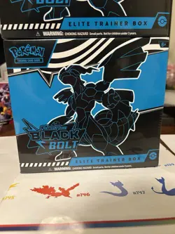 Pokemon TCG Scarlet & Violet Black Bolt Elite Trainer Box ETB New Sealed - Image 1