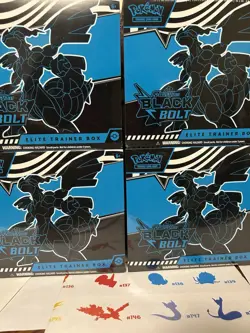 Pokemon TCG Scarlet & Violet Black Bolt Elite Trainer Box ETB New Sealed - Image 4