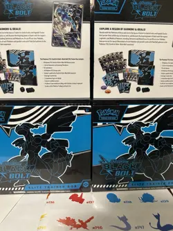 Pokemon TCG Scarlet & Violet Black Bolt Elite Trainer Box ETB New Sealed - Image 5