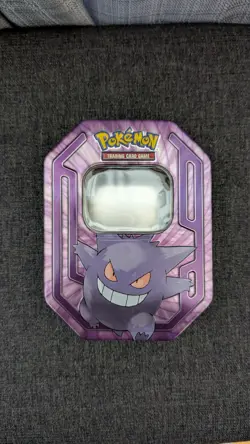 2016 Pokemon TCG Gengar Collector Tin Tin Empty Tin Only - Image 1
