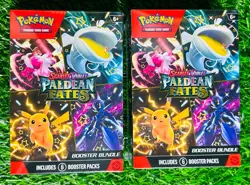 2x Pokemon Paldean Fates Booster Bundle Sealed Lot of 2 - Image 1