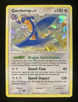 Garchomp Holo Rare 5/147 Pokemon Supreme Victors - Image 1