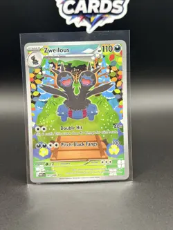 POKEMON - ZWEILOUS - 147/086 - ILLUSTRATION RARE - S&V WHITE FLARE - Image 1