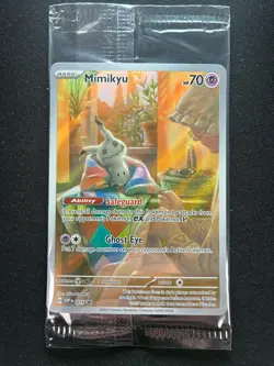 Pokemon: Mimikyu Scarlet & Violet Promo 075 (Sealed) - Image 1