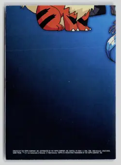 Pokemon 1999 Topps TV Meowth TV11 #52 - Image 2