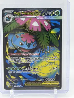 Mega Venusaur ex 155/132- Mega Evolution - Ultra Rare Pokemon TCG - Image 1