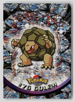 Pokemon 1999 Topps TV Golem #75 - Image 1