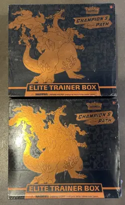Pokemon TCG Champion's Path Elite Trainer Box Sealed New LOT OF (2) - Image 1