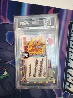 2000 TOPPS CHROME POKEMON T.V. #135 JOLTEON PSA 10 - Image 2