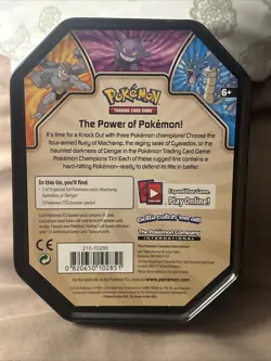 Pokemon Gengar EMPTY Champions Collector Tin (2016) - Image 2