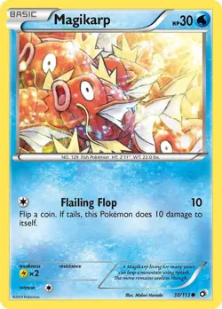 Pokemon TCG Magikarp Legendary Treasures 30/113 Common NM/M Water Fish - Image 1