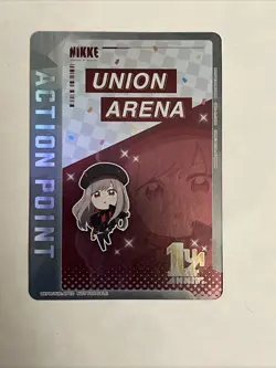 Union Arena Rapi Action Point Promotion Card Foil - Image 1