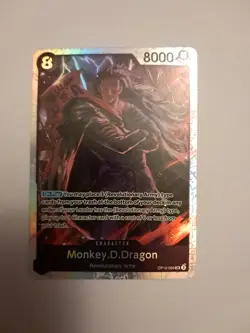 Monkey D. Dragon Super Rare (SR) OP12-094 Legacy of the Master English Foil - Image 1