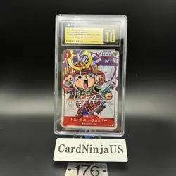 CGC 10 PRISTINE Tony Tony Chopper Parallel ST01-006 C 25th Edition ONE PIECE 176 - Image 1